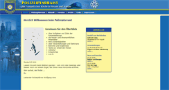 Desktop Screenshot of polizeipfarramt.de